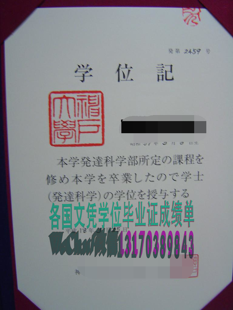 仿真神户大学学位证书