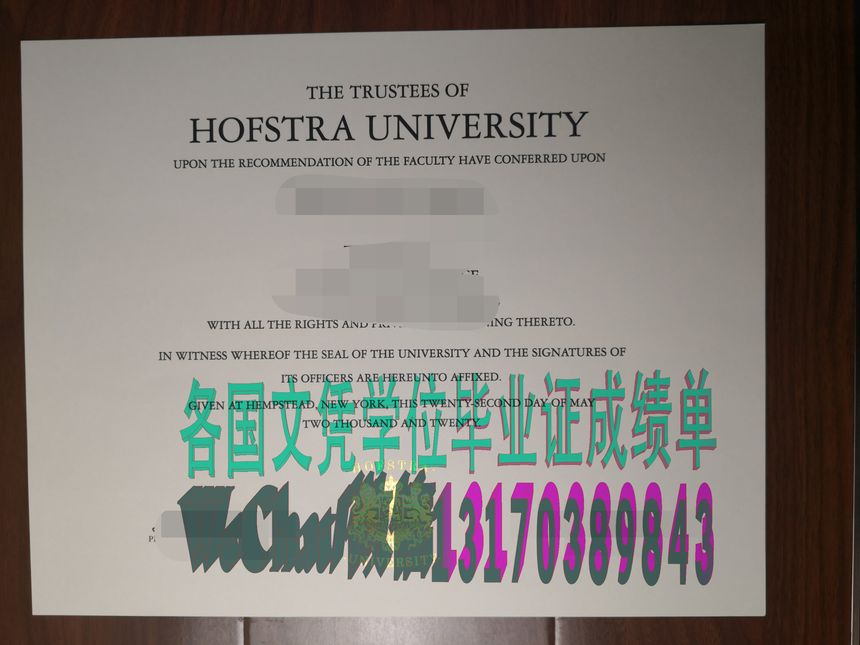 哪里可以制作霍夫斯特拉大学学位证书